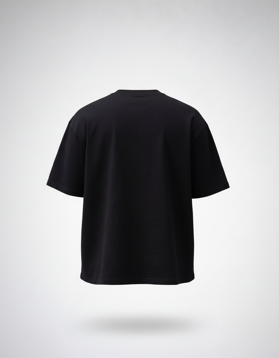 Black Oversized Tee