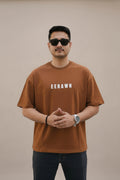 Brown Oversized Tee
