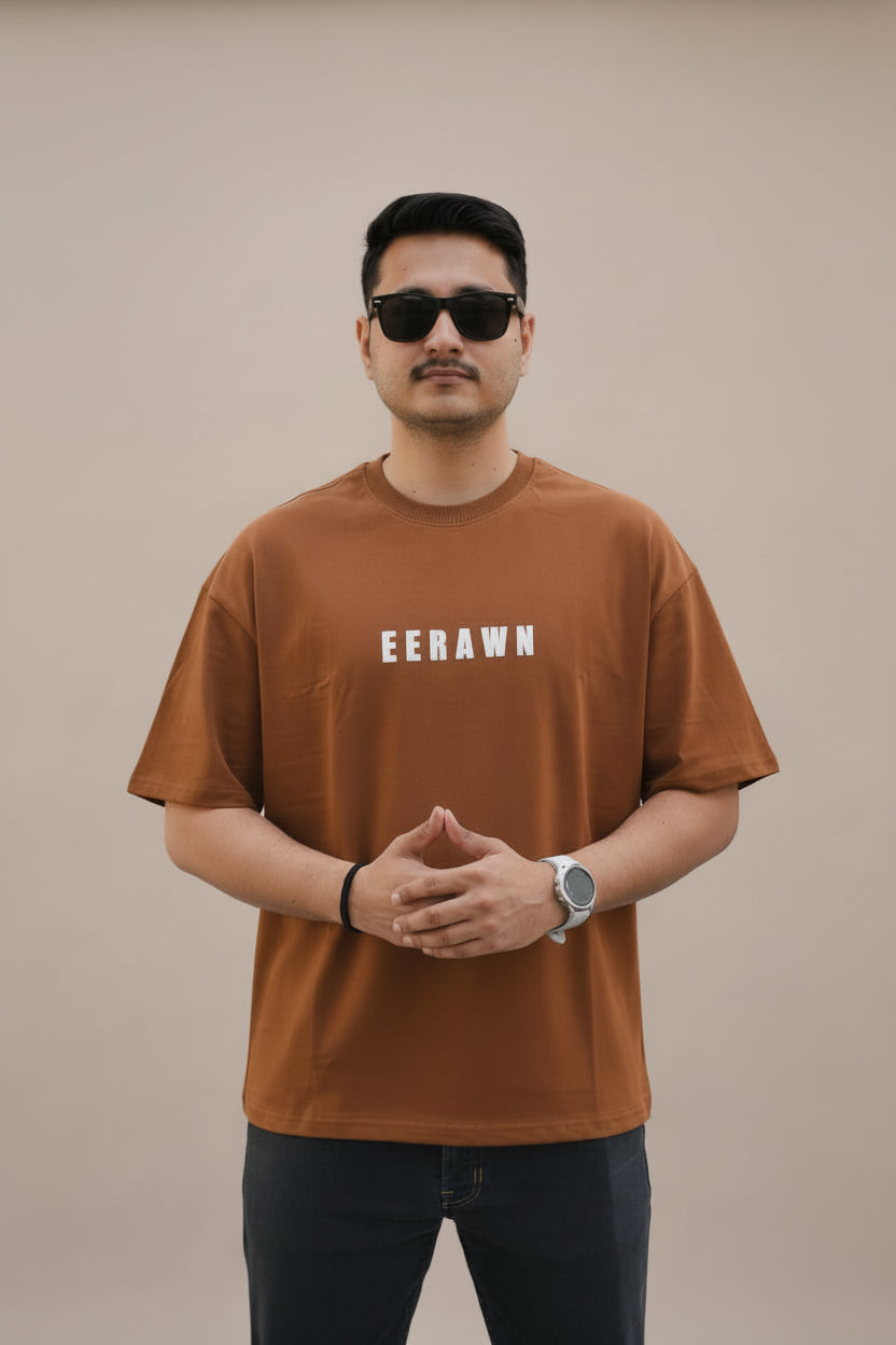Brown Oversized Tee