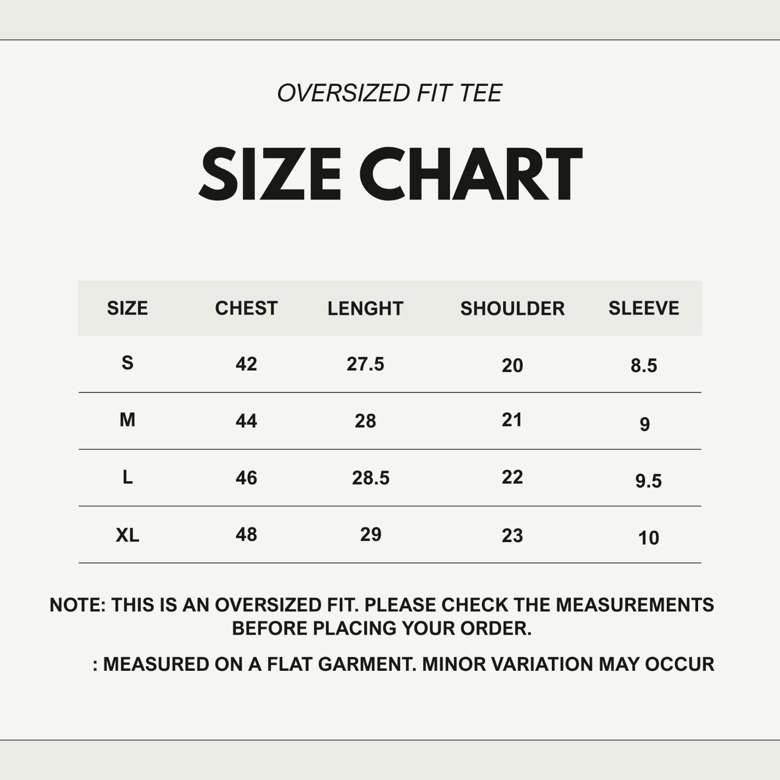 Brown Oversized Tee