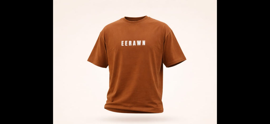 Brown Oversized Tee