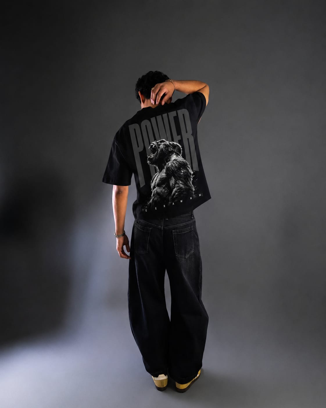 The Gorillaz Power black Tee