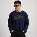 Waffle Tee(Blue)