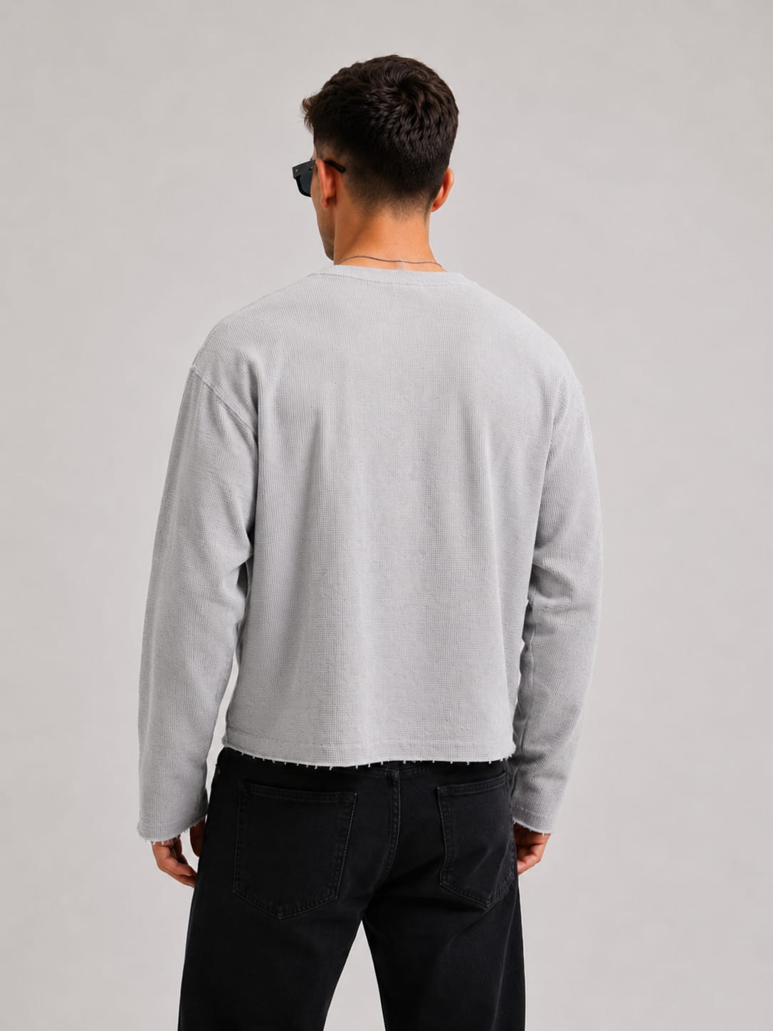 Waffle Tee(Gray)