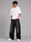 Black Fade Loose Fit