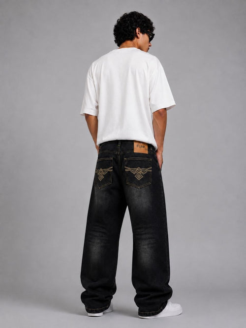 Black Fade Loose Fit