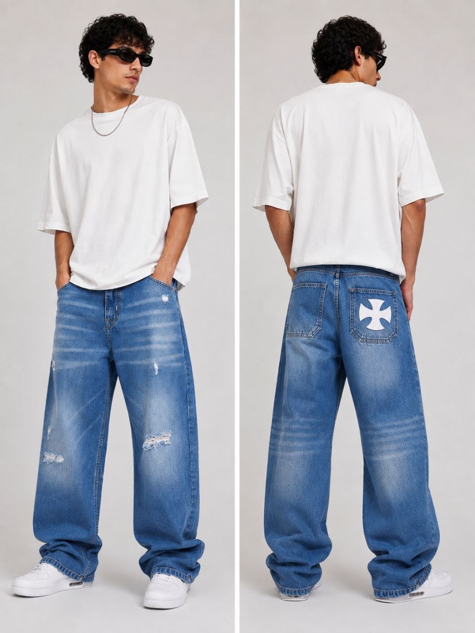 Blue Fade Loose Fit