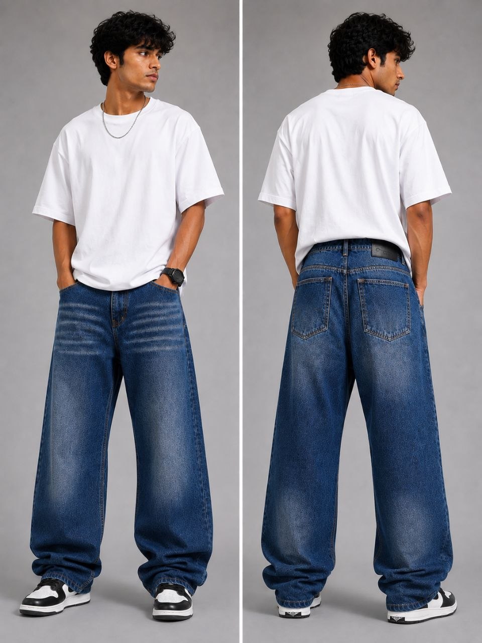 Urban Blue Baggy Jeans